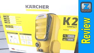 Karcher K2 Compact Pressure Washer Review [upl. by Ahsa]