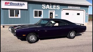 1970 Dodge Charger RT 4406 4 Speed for sale at Pentastic Motors [upl. by Lusar]