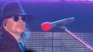 Guns N Roses  Elton John Piano MedleyNovember Rain Intro  Sound Academy  71513 [upl. by Kurtz]