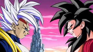 SSJ4 Goku VS Baby Vegeta AMV  Courtesy Call [upl. by Nogas]