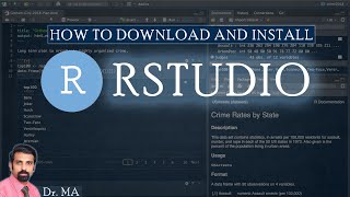 RStudio 2024  Free Download and Install RStudio Along with R  Complete Guide for Beginners [upl. by Kosiur]