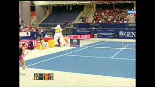 Sabine Lisicki v Alberta Brianti WTA Linz 2011 Highlights [upl. by Jennette]