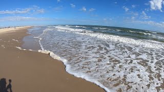 The Northernmost quotNicequot Beach Along the Texas Coast Matagorda Beach [upl. by Heidt75]