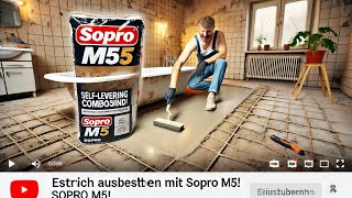 🛠️Estrich ausbessern mit Sopro So geht’s [upl. by Arehc]