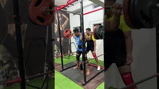 Barbell squat power strenghth motivation gymgear squatbar pankajboruah 💪💪 [upl. by Ziul]