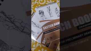 Unboxing A5 SketchBook SketchBook review 🤭😆😆Flipkartart drawing unboxing shots SketchBook [upl. by Ettelrats]