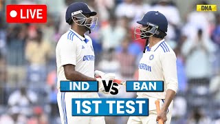 IND Vs BAN Live 1st Test Day 2 India Vs Bangladesh Live Match Scorecard I R Ashwin [upl. by Nosredna783]