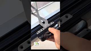 American style hand crank window opener windowopener hardware aluminiumwindows factory [upl. by Ailisab269]