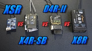 XSR vs X4RSB vs D4RII vs X8R [upl. by Nebur]