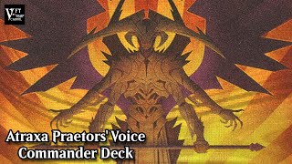 Atraxa Praetors Voice Commander Deck [upl. by Airretnahs424]