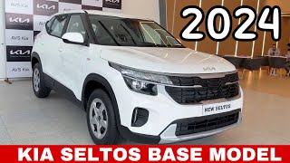 2024 NEW KIA SELTOS HTE BASE MODEL ₹109 LAKH VALUE FOR MONEY KIA SELTOS HTE 2024 [upl. by Notfilc]