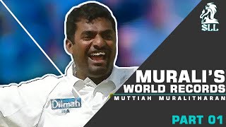 Muttiah Muralitharan Unbreakable 16 World Records You Must Watch [upl. by Mera195]