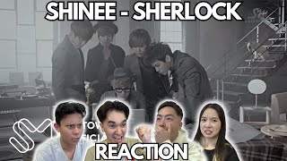 SHINee 샤이니 Sherlock•셜록 Clue  Note MV REACTION [upl. by Hanshaw338]