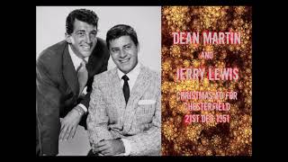 Dean Martin and Jerry Lewis Christmas Chesterfield Ad Dec 1951 [upl. by Nessej]