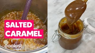 Salted caramel AT HOME the recipe to make it creamy and without lumps [upl. by Ulphia]