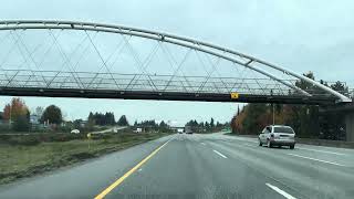 Abbotsford to Langley Via Highway 1  British Columbia [upl. by Jenilee360]