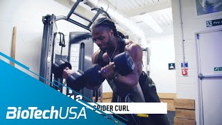 Biceps Workout for Mass  Daily Routine with Ulisses  BioTechUSA [upl. by Ettevroc]