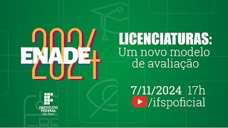 Webinar sobre o ENADE 2024 [upl. by Akyssej]