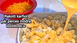 Rakott karfiolahogy még nem kóstoltad soha [upl. by Dario400]