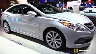 2017 Hyundai Azera Limited  Exterior and Interior Walkaround  2017 Detroit Auto Show [upl. by Lerrej]