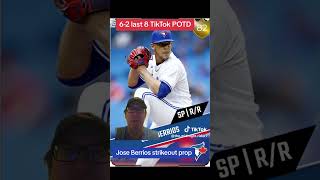 Jose Berrios strikeout prop vs Cardinals strikeouts betting mlbbets pitching [upl. by Bengt468]