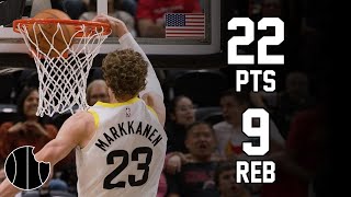 Lauri Markkanen Highlights  Jazz vs Raptors  12th Jan 2024 [upl. by Gradeigh]