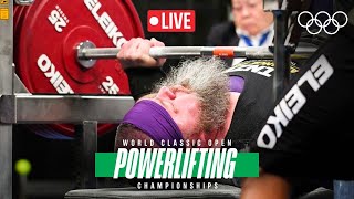 🔴 LIVE Powerlifting World Classic Open Championships  Mens 83kg amp Womens 69kg Group A [upl. by Stace]