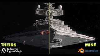 Recreating a scene from Rogue One Battle of Scarif for free [upl. by Airotcivairam]