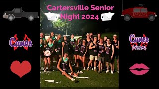 Cartersville Senior Night 2024 [upl. by Einnalem807]