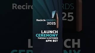 The Recircle Awards Returns 📣  Recircle Awards 2025 [upl. by Samuela]