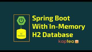 Spring Boot H2 InMemory Database example [upl. by Payton]