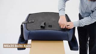 3062 Excebet Office Chair Assembly Video [upl. by Amol]