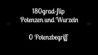 0 Potenzen und Wurzeln  Potenzbegriff [upl. by Anaira]