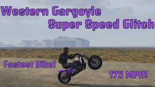 GTA 5 Western Gargoyle Speed Glitch [upl. by Retrac86]