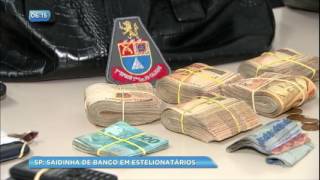 Polícia prende bandidos que fariam saidinha de banco em estelionatários [upl. by Silma867]