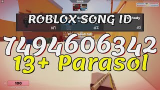 13 Parasol Roblox Song IDsCodes [upl. by Ridglea]