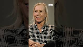 Martina Navratilova on THE BIGGEST decision of her life tennis [upl. by Herrmann]