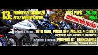 Csallóközi bikák  Motoros találkozó Bős 2015 [upl. by Notnil]