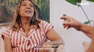 Philips Hearing Solutions Testimonial user Otilia [upl. by Anaoy]