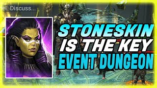 STONESKIN IS THE KEY TO FARM THE EVENT DUNGEON EASIER RAID SHADOW LEGENDS [upl. by Eelibuj]