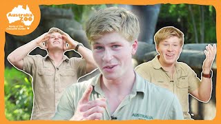 Robert Irwin blooper reel  Irwin Family Adventures [upl. by Klecka]