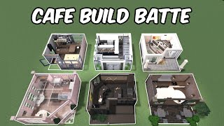 50K CAFE BUILD BATTLE IN BLOXBURG [upl. by Moretta535]