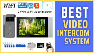 2 Wire Smart Home Tuya Wifi 1080P Video Intercom Video Review in 2024 [upl. by Buckley842]