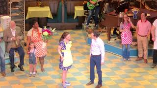 Waitress Curtain Call Sara Bareilles first return performance  singing Bad Idea with Jason Mraz [upl. by Montagna]