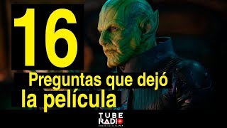 Capitana Marvel 16 Grandes preguntas que dejó la película  Tube Radio [upl. by Inavihs]