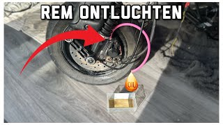 🛵HOW TO ZIP REMLEIDING VULLEN amp ONTLUCHTEN 188 [upl. by Yulma]