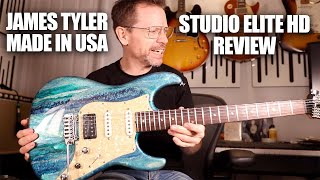 James Tyler Studio Elite HD USA Review and demo  sound samples funk blues and rock guitar [upl. by Hoye]