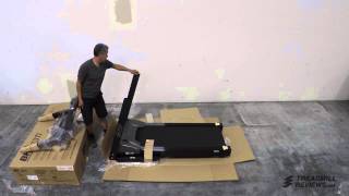 BH Fitness S3Ti Treadmill Assembly [upl. by Milurd]