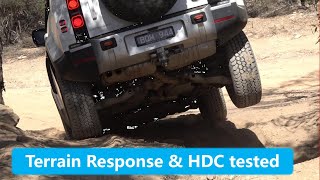 Testing Land Rovers hill descent systems [upl. by Aneehsirk565]