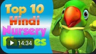 india Hindi NurseryTop 10 [upl. by Knowling494]